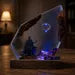 Ring of Flame Resin Lamp